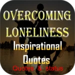 alone quotes:loneliness quotes android application logo